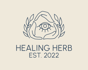 Spiritual Healing Eye logo design