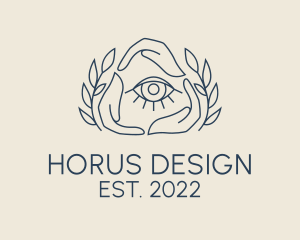 Horus - Spiritual Healing Eye logo design