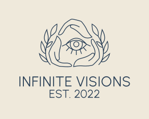 Visionary - Spiritual Healing Eye logo design