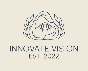 Visionary - Spiritual Healing Eye logo design