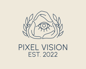 Visual - Spiritual Healing Eye logo design