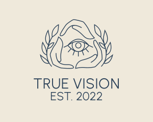 Spiritual Healing Eye logo design