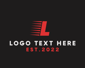 Truck - Road Logistics Delivery logo design