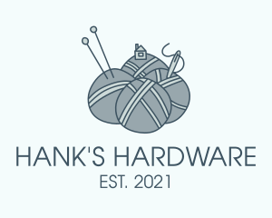 Hank - Yarn Ball House logo design