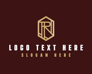Structure - Premium Geometric Letter R logo design