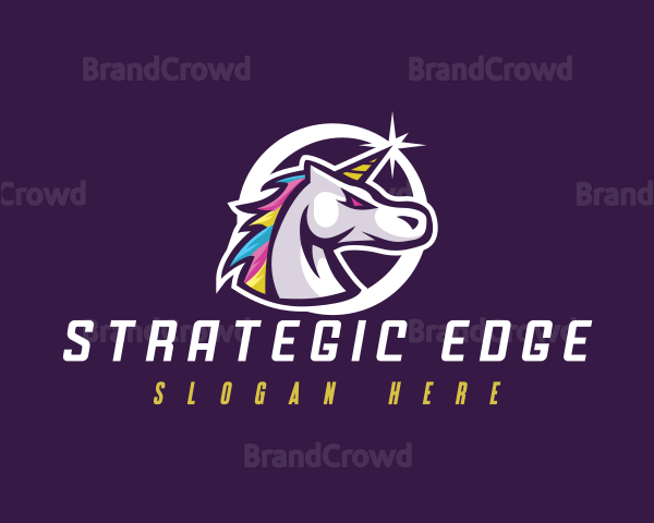 Stallion Unicorn Gaming Logo