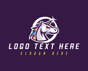 Esports - Stallion Unicorn Gaming logo design