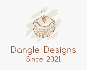 Dangle - Boho Tribal Earring logo design