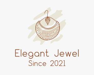 Boho Tribal Earring  logo design