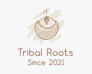 Boho Tribal Earring  logo design