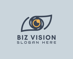 Eye Surveillance Security logo design