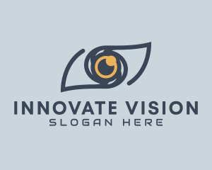 Eye Surveillance Security logo design