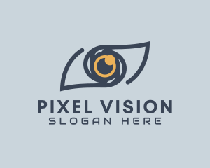 Eye Surveillance Security logo design