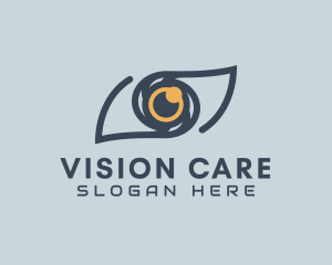 Ophthalmology - Eye Surveillance Security logo design
