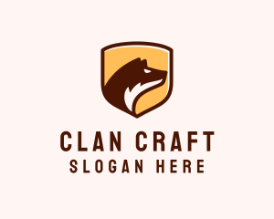 Clan - Fox Shield Clan logo design