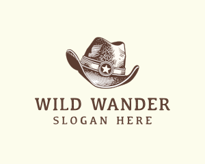 Cowboy Hat Rodeo logo design