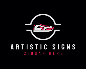 Signage - Sneaker Salon Signage logo design