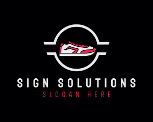 Signage - Sneaker Salon Signage logo design