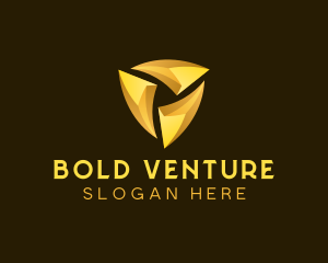 Venture - Triangle Venture Finance logo design