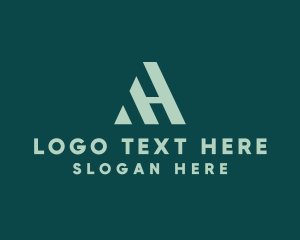 Negative Space - Modern Engineering Architecture logo design