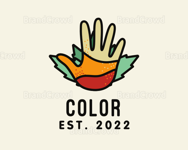 Organic Hand Spices Logo