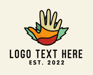 Color - Organic Hand Spices logo design