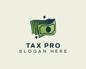 Tax - Money Cash Savings logo design