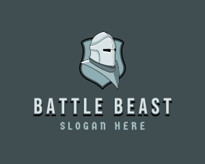 Fighter - Armor Royal Knight logo design