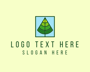 Eco Park - Nature Forest Tree logo design