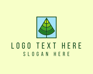 Xmas - Nature Forest Tree logo design