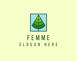 Nature Forest Tree logo design