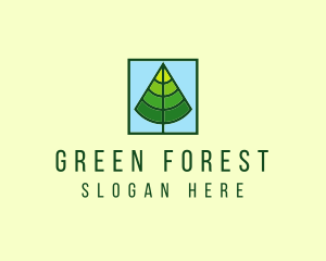 Nature Forest Tree logo design