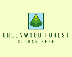 Nature Forest Tree logo design