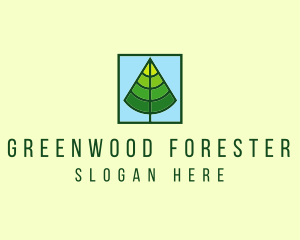 Nature Forest Tree logo design