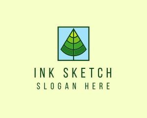 Nature Forest Tree logo design