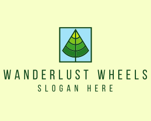 Nature Forest Tree logo design