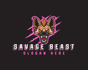 Beast - Hyena Beast Scratch logo design
