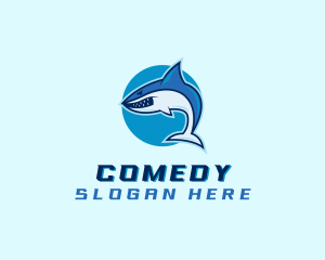 Aquatic - Wild Shark Esports logo design
