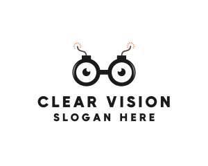 Optical - Bomb Eyeglasses Optical logo design