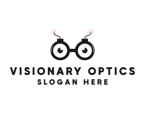 Eyewear - Bomb Eyeglasses Optical logo design