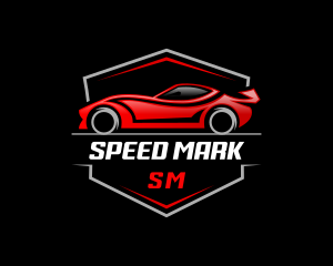 Racing Sports Car logo design