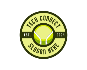 Player - Tennis Ball League logo design