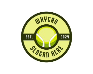 Badge - Tennis Ball League logo design