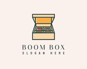 Cookie Pastry Box logo design