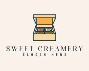 Cookie Pastry Box logo design