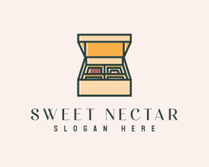 Cookie Pastry Box logo design