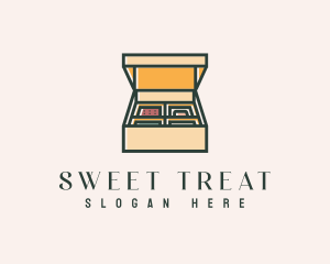 Cookie Pastry Box logo design