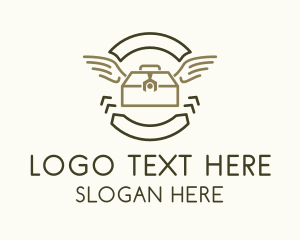 Wings - Mechanic Tool Box logo design