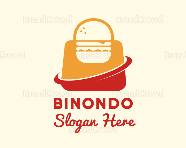 Hamburger Takeaway Bag Logo