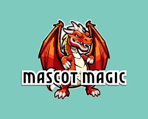 Gaming Dragon Avatar Mascot logo design